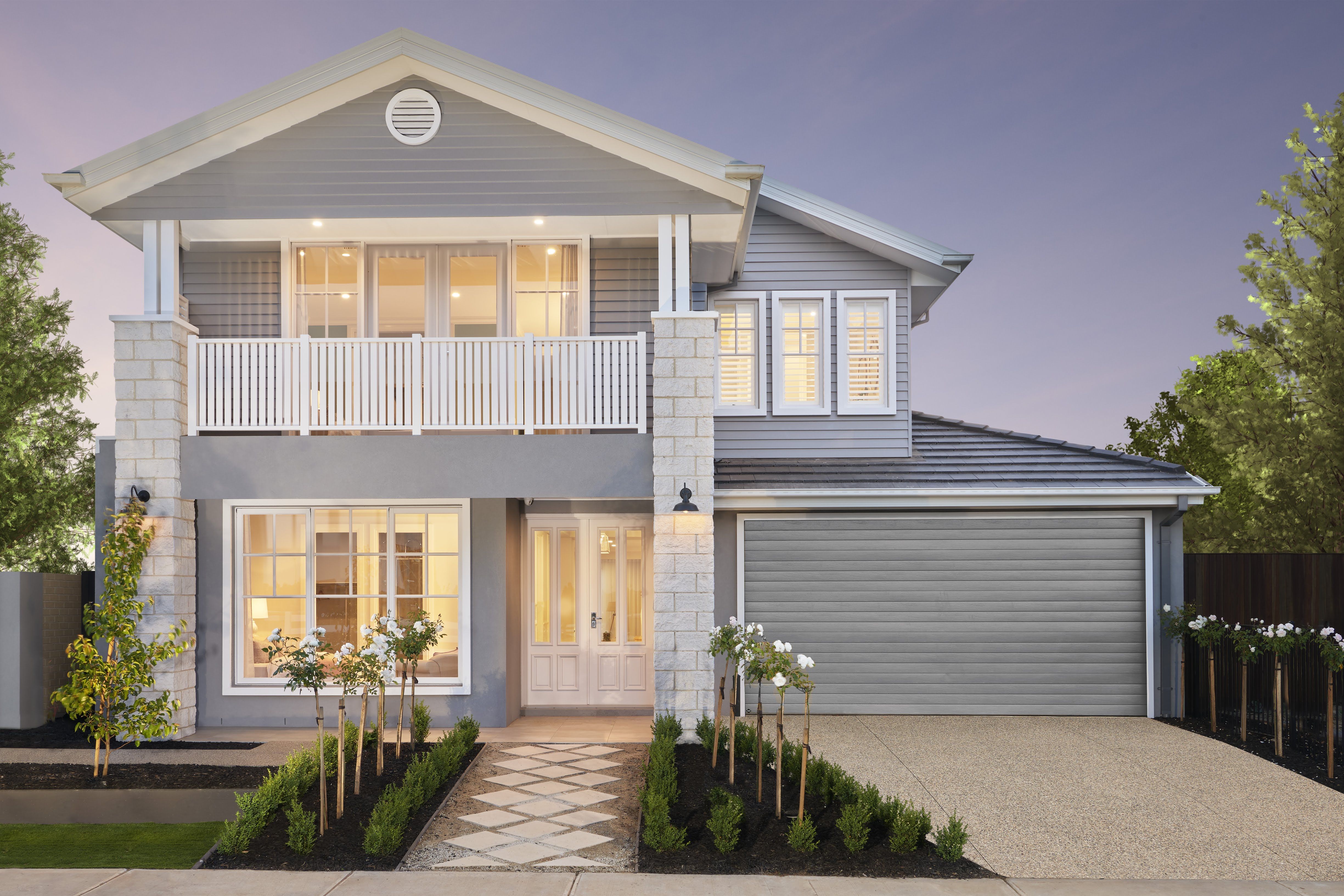 Newport 360 MKI by Long Island Homes, VIC Price, Floorplans, Facades